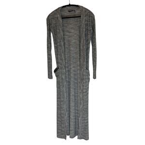 Marciano women's Long Gray Space Dye Duster Jacket Size XS